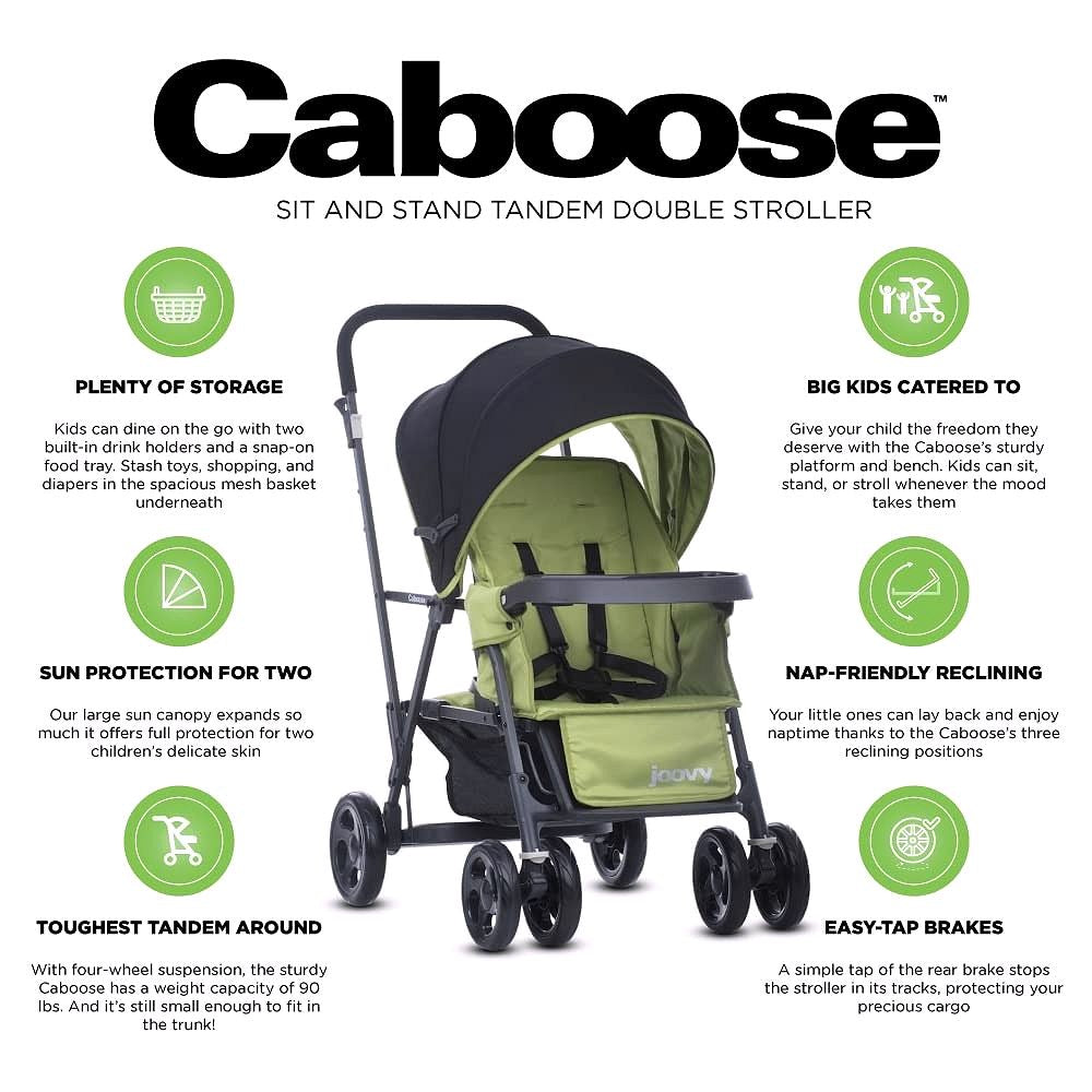 Joovy Caboose Graphite Kinderwagen – Appletree