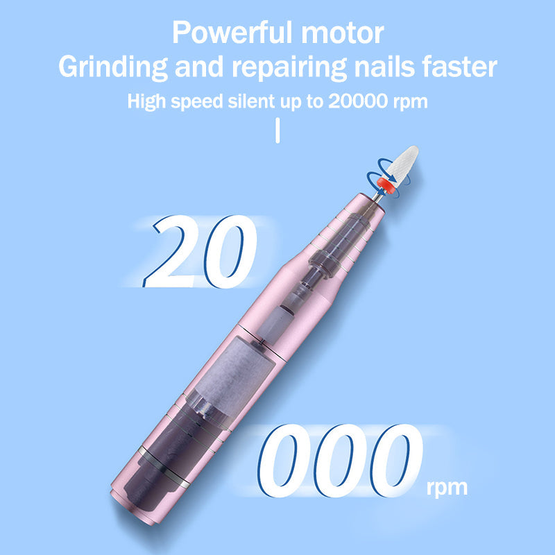 Tragbarer elektronischer Nagelpolierstift