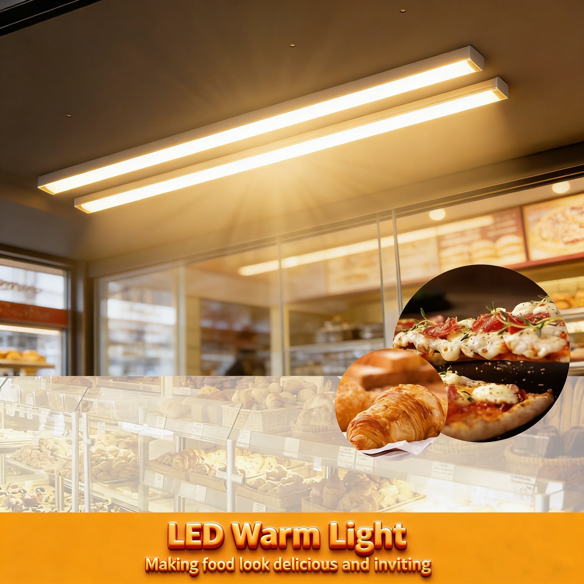 3-Tier 35" 1500W 110V Hot Food Warmer Display Case Countertop