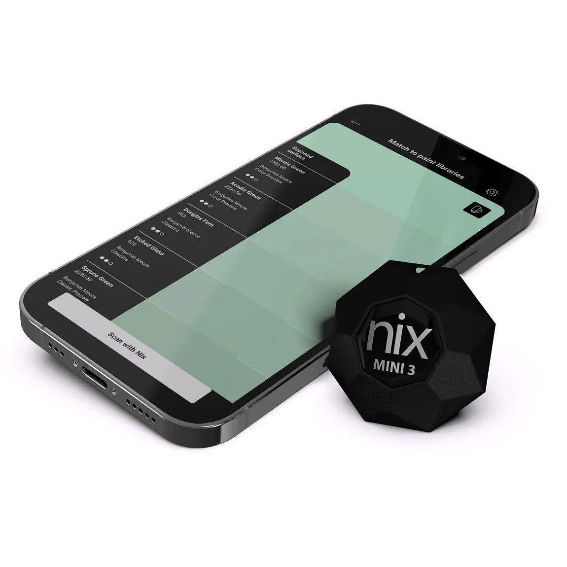 Nix Mini 3 Farbsensor Colorimeter – Tragbares Farbmatching-Messgerät