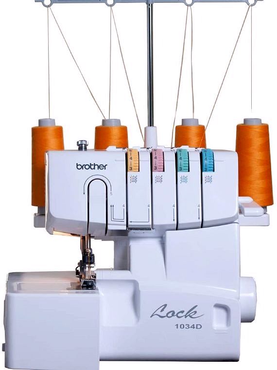 Brother 1034D Overlock-Nähmaschine – 3/4-Faden-Serger mit Differentialtransport