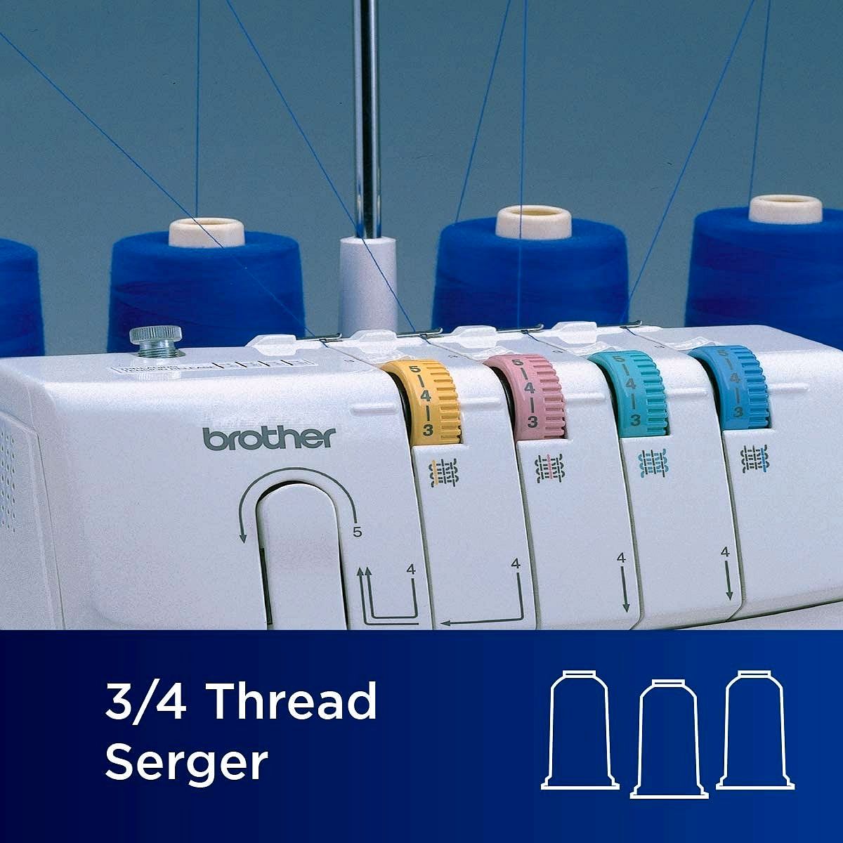 Brother 1034D Overlock-Nähmaschine – 3/4-Faden-Serger mit Differentialtransport