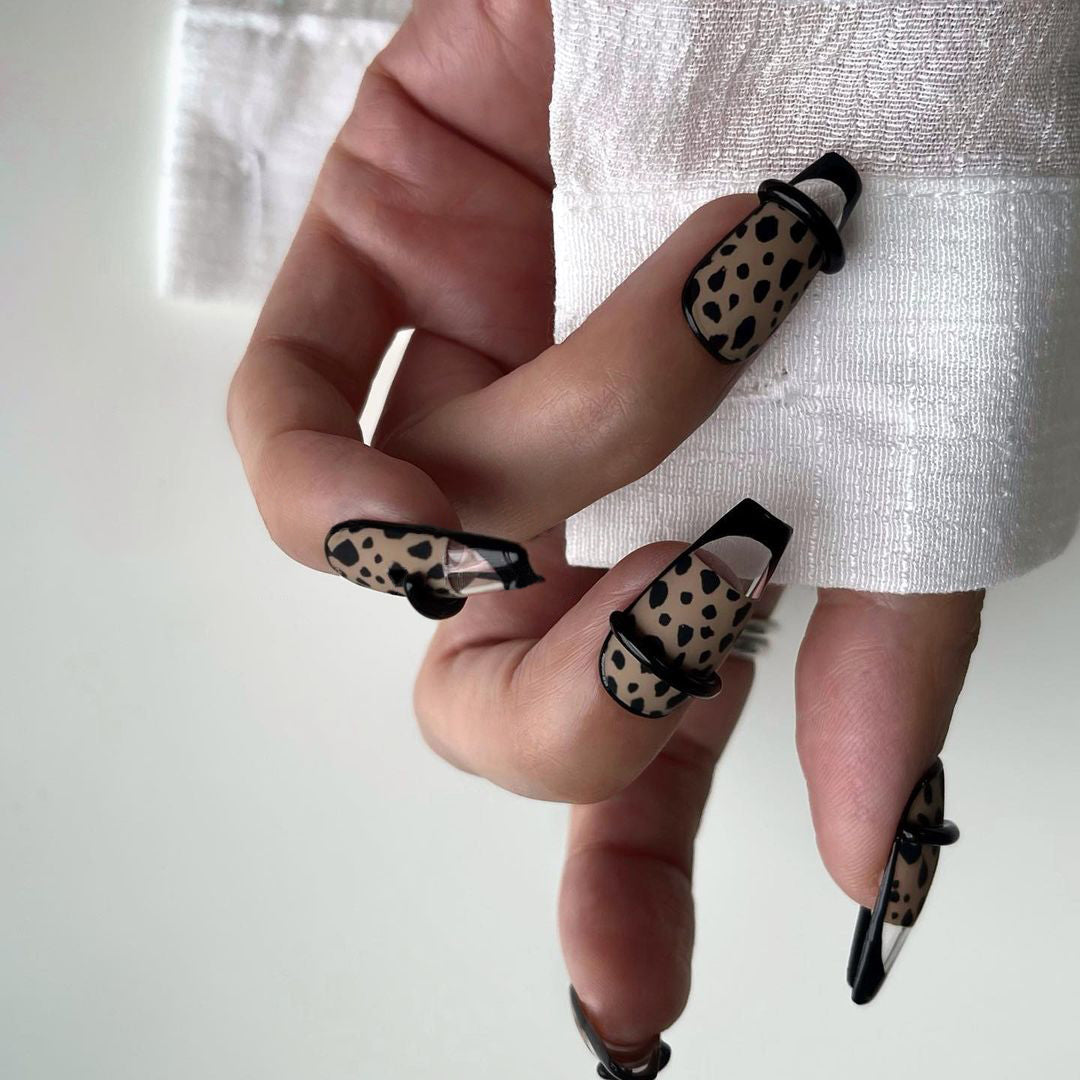 Siva Nail, Wildspot, Animal Print Style Handgemachte Nagelpresse