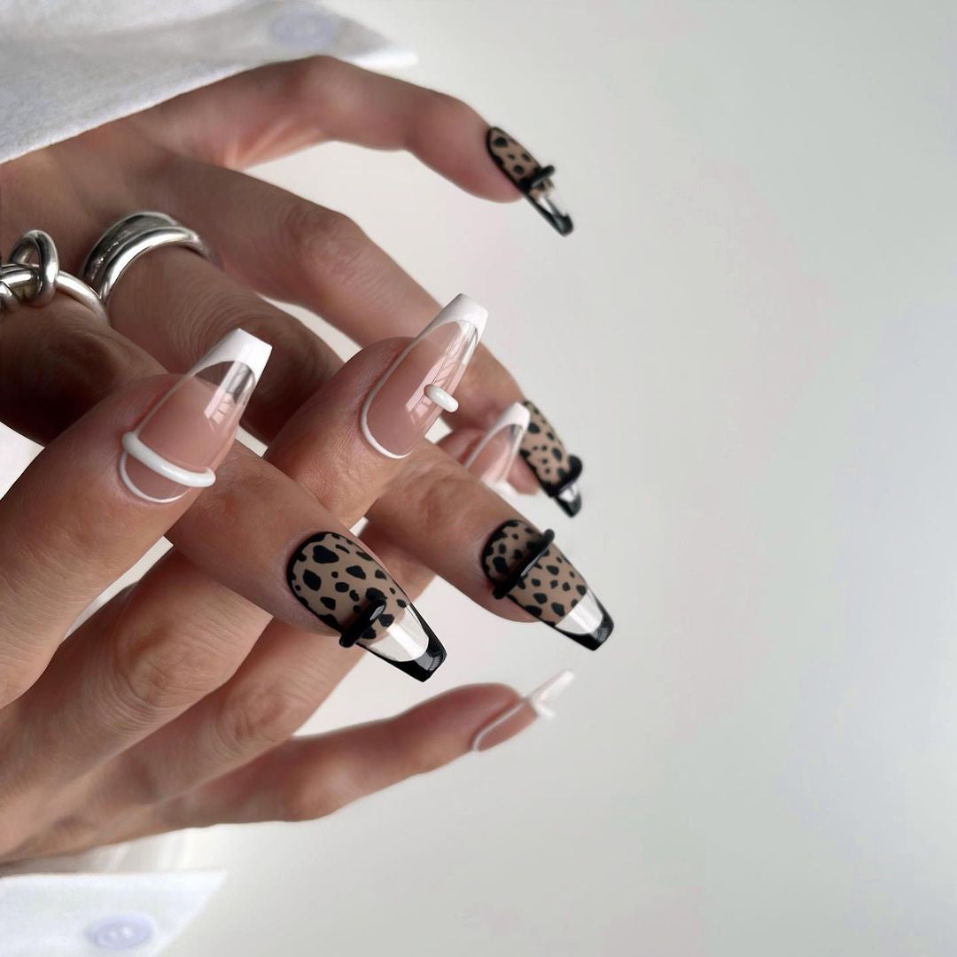 Siva Nail, Wildspot, Animal Print Style Handgemachte Nagelpresse