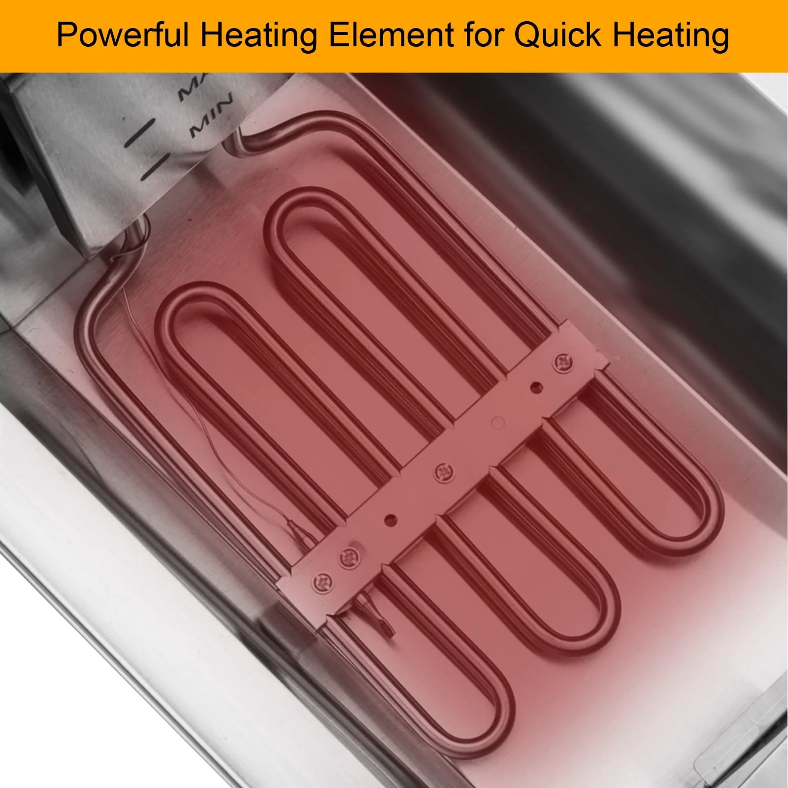 24.9 QT 110V 3400W Double Tank Electric Deep Fryer with Timer & Oil Drain