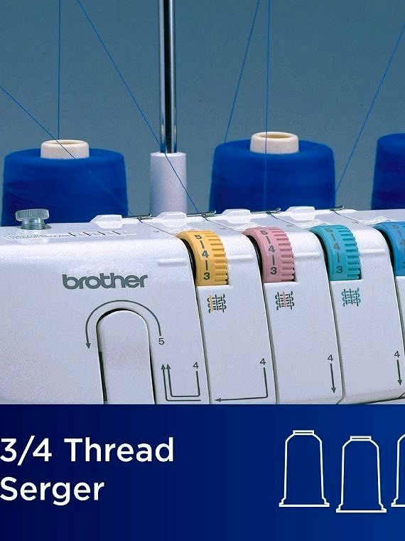 Brother 1034D Overlock-Nähmaschine – 3/4-Faden-Serger mit Differentialtransport