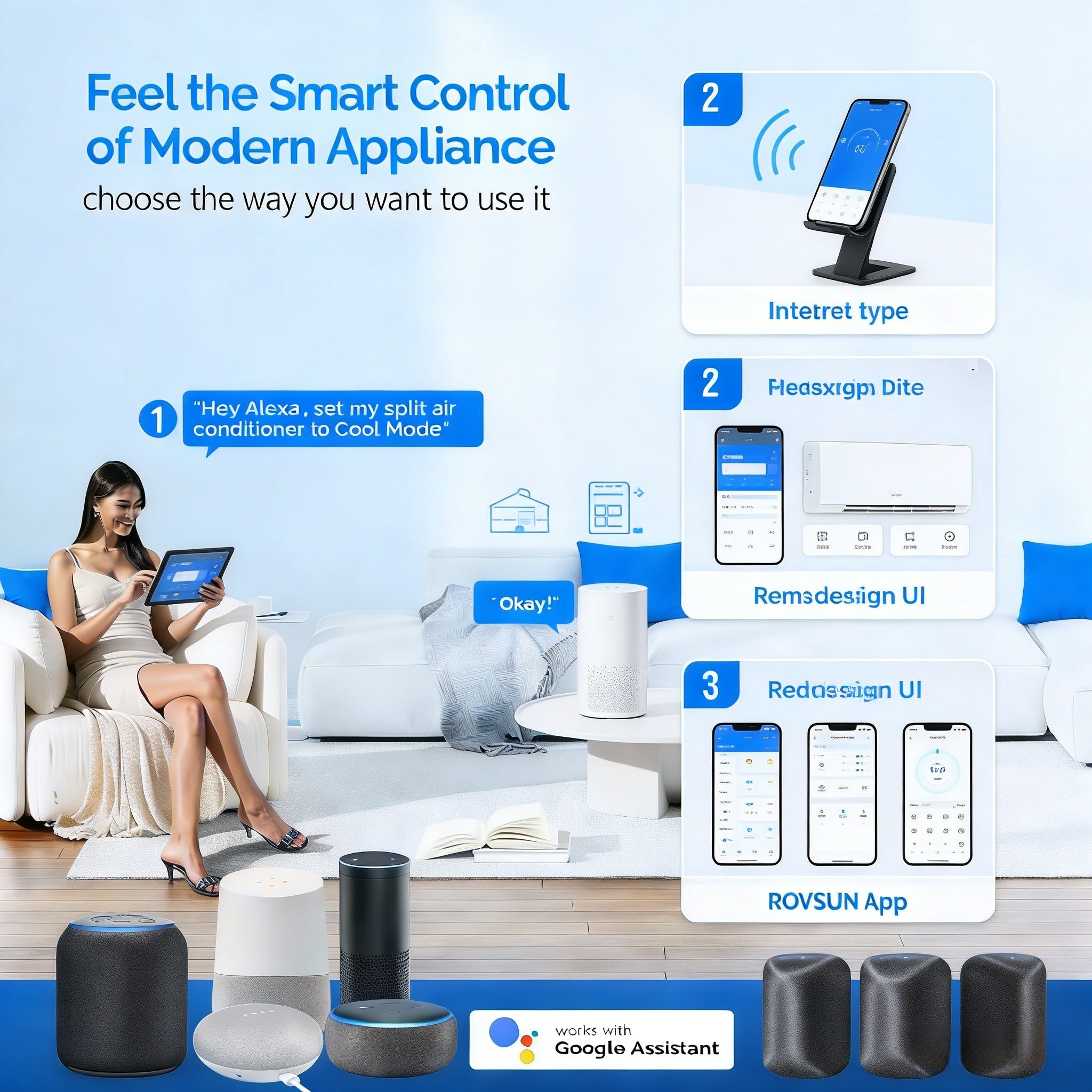 9,000 BTU 19 SEER2 115V Mini Split Air Conditioner with Heat Pump Ductless Inverter & Install Kit