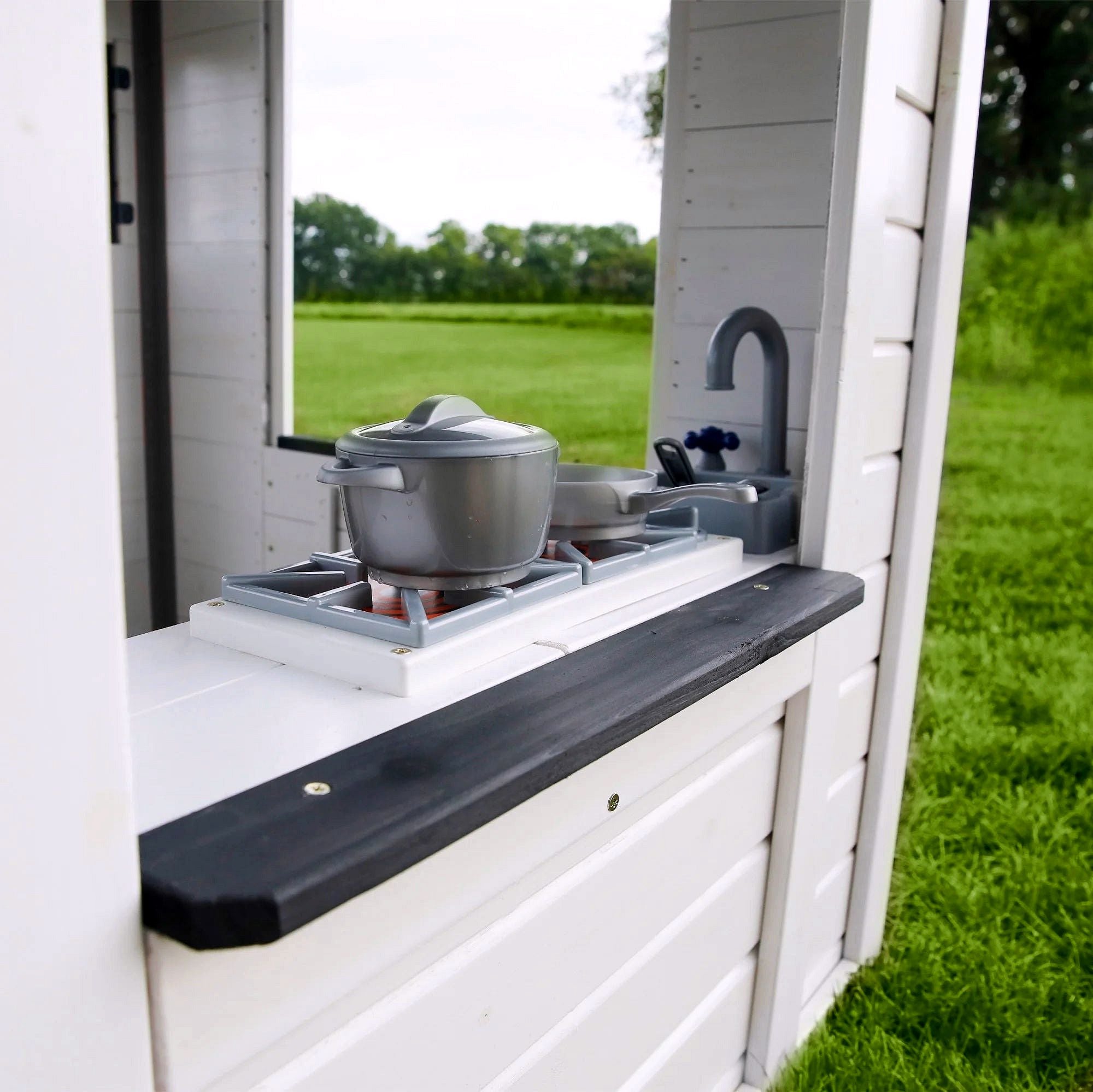 Backyard Discovery Sweetwater Spielhaus – Weiß