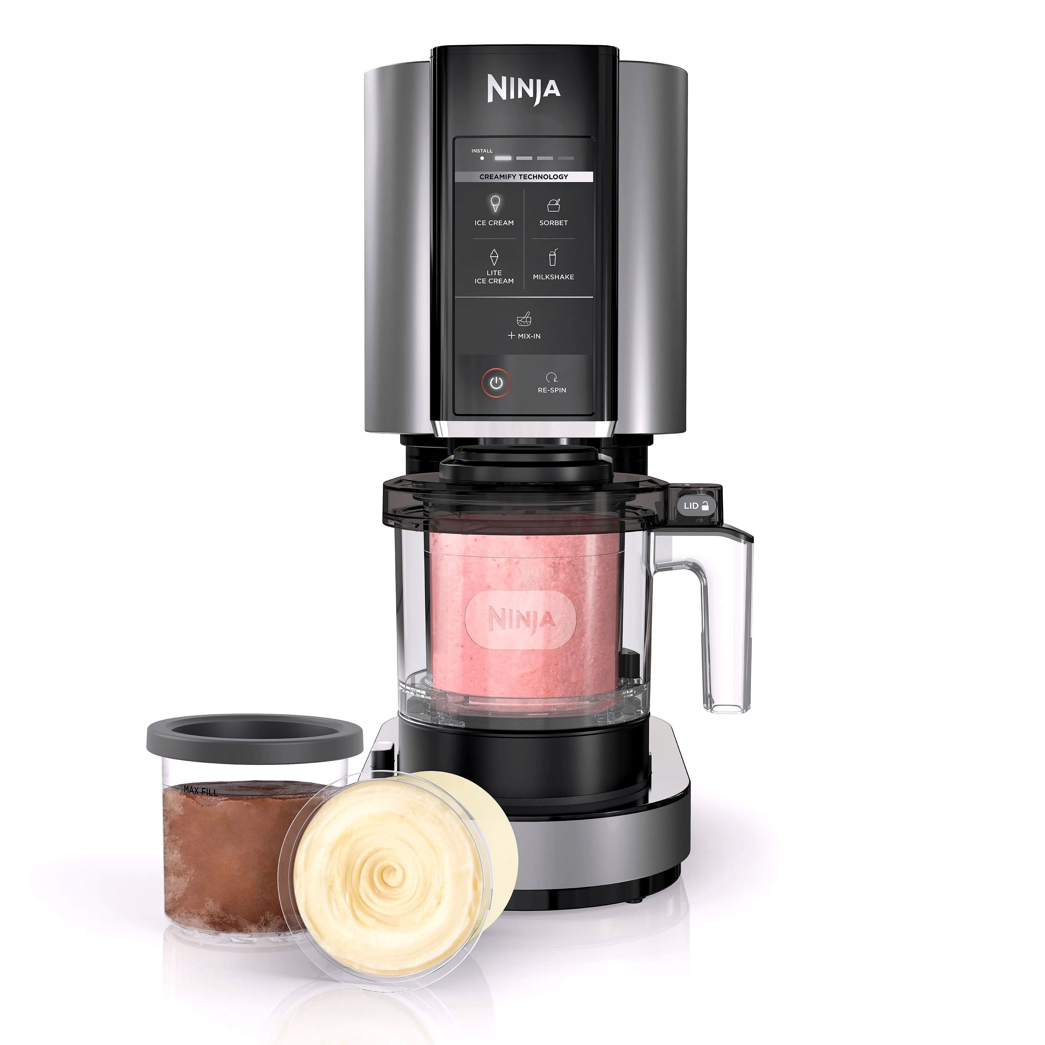 Ninja CREAMi Eismaschine NC300 mit 5 One-Touch-Programmen