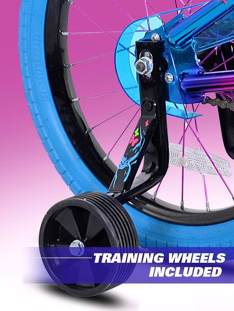 Genesis 18" Illusion Mädchenfahrrad – Blau/Lila