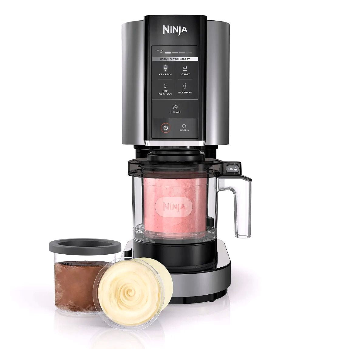 Ninja CREAMi Eismaschine NC300 mit 5 One-Touch-Programmen