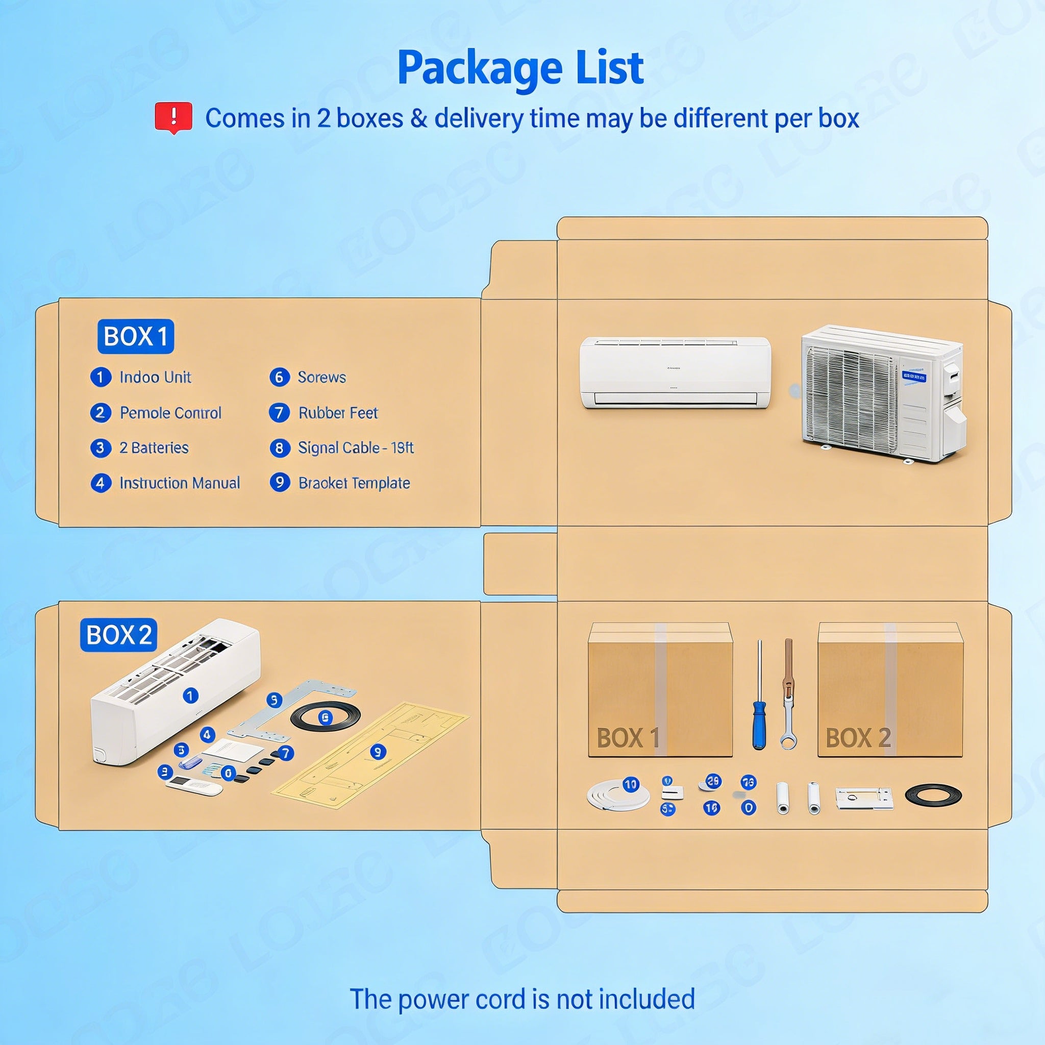 9,000 BTU 19 SEER2 115V Mini Split Air Conditioner with Heat Pump Ductless Inverter & Install Kit