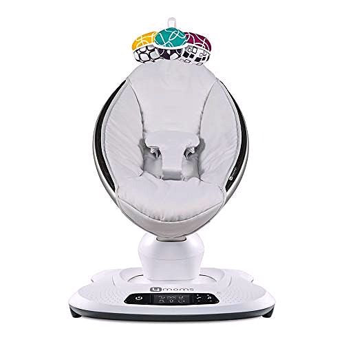 4moms mamaRoo 4 Multi-Motion™ Babywippe – Bluetooth Baby Swing mit 5 einzigartigen Bewegungen