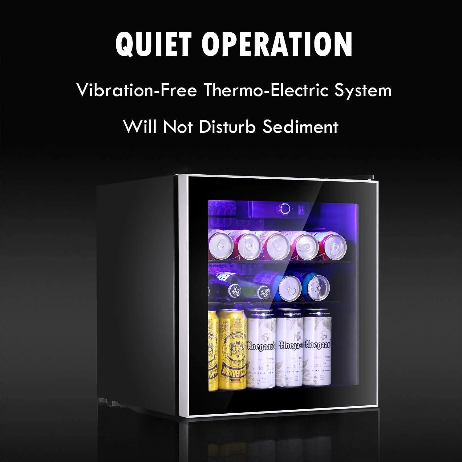 Antarctic Star Mini-Getränkekühlschrank – 60-Dosen Beverage Refrigerator