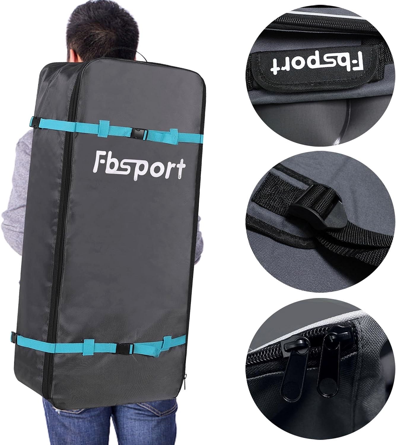 Premium Stand Up Paddle Board, Yoga Board with Durable SUP Accessories & Carry Bag | Wide Stance, Surf Control, Non-Slip Deck, Leash, Paddle and Pump for Youth & Adult