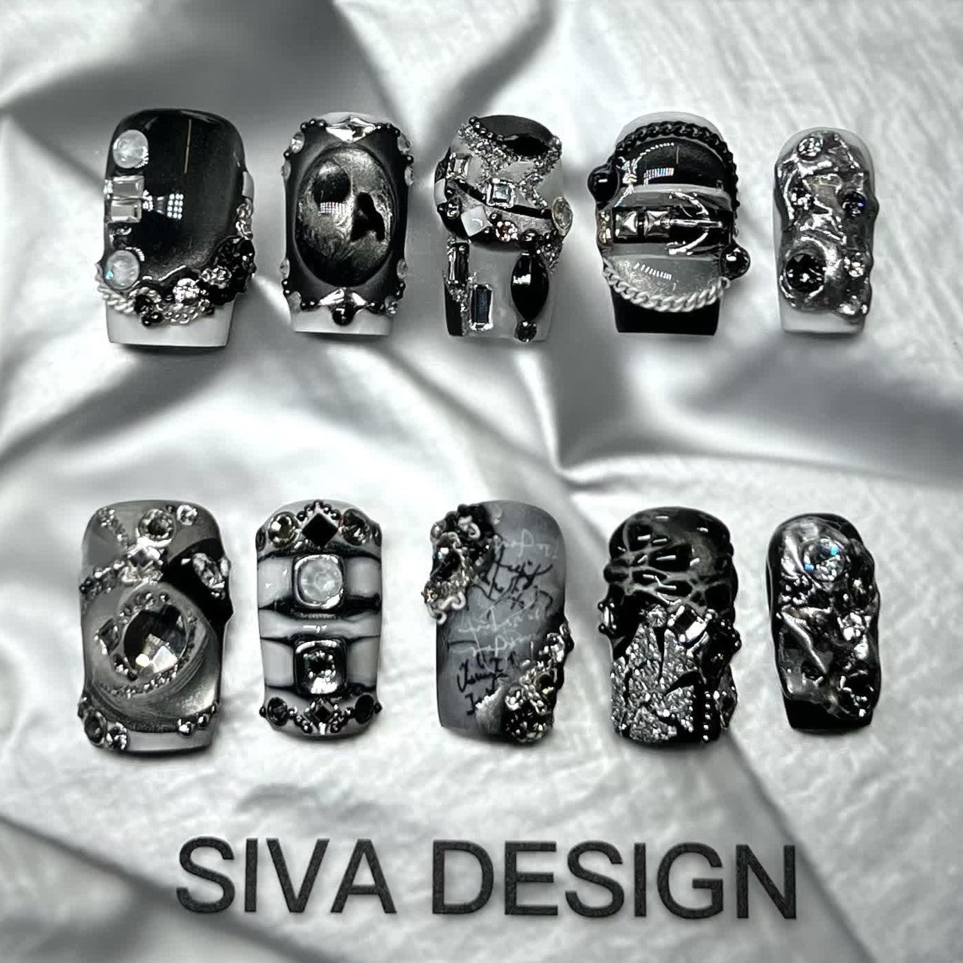 Siva Nail, Ego, Gothic Style Handgemachte Nagelpresse