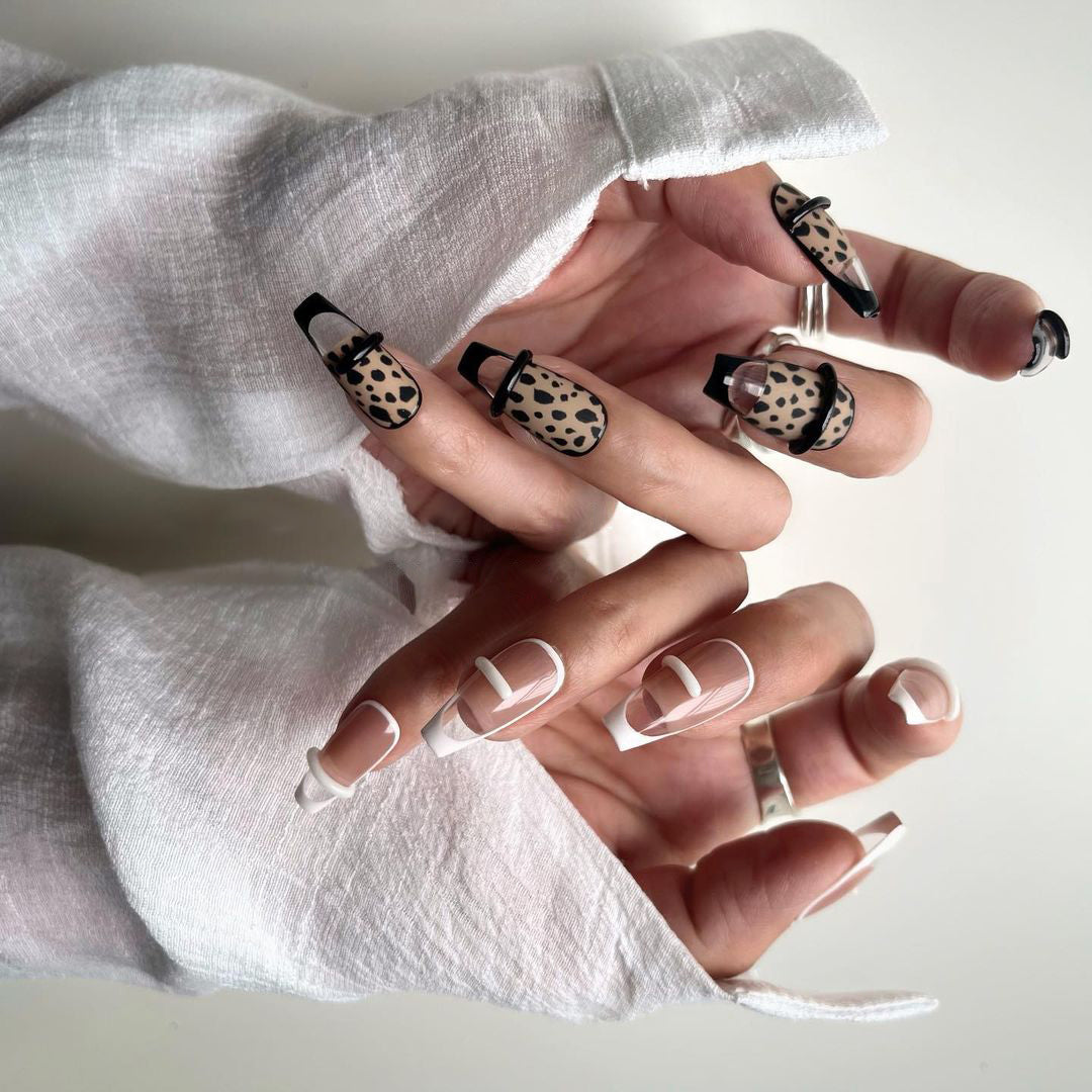 Siva Nail, Wildspot, Animal Print Style Handgemachte Nagelpresse