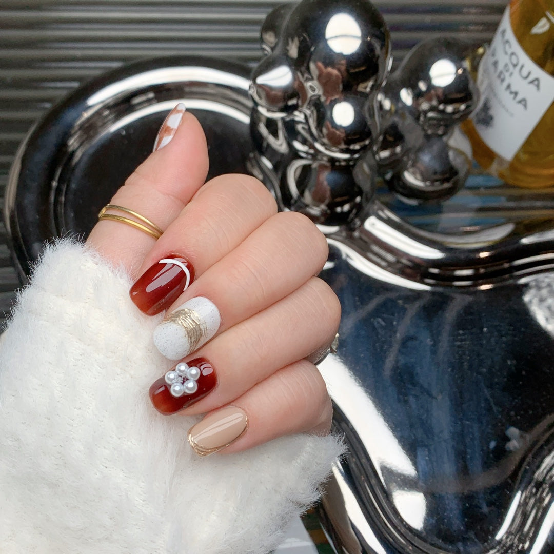 Siva Nail, Velvet Vineyard, Luxe Autumn, handgemachte Nagelpresse